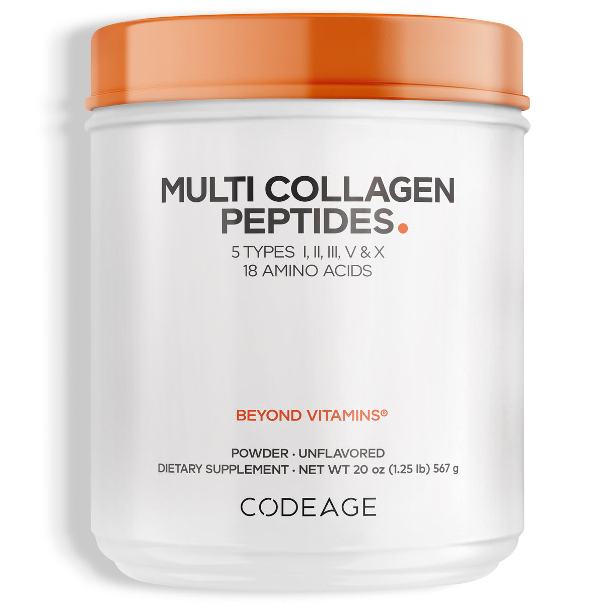 Codeage Multi Collagen Powder 5 Collagen Types Nutrition