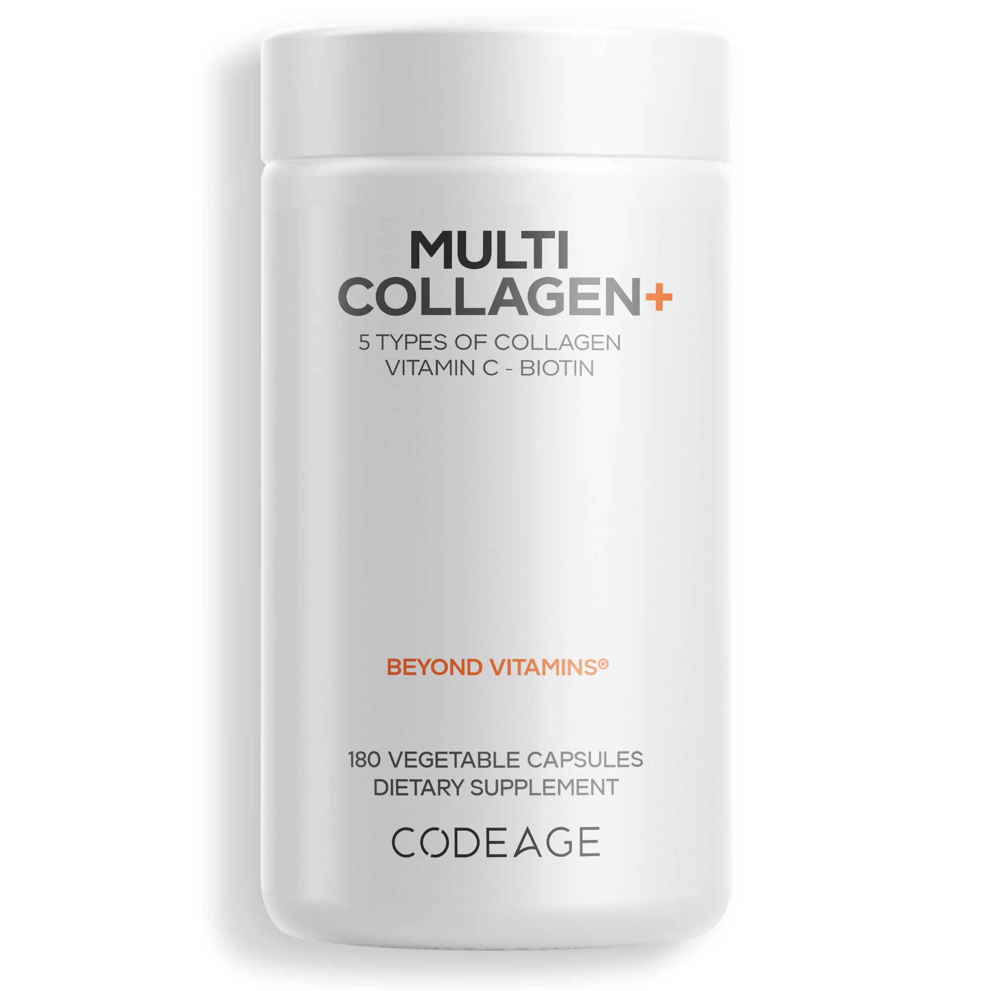 Codeage Multi Collagen+ Capsules with Vitamin C