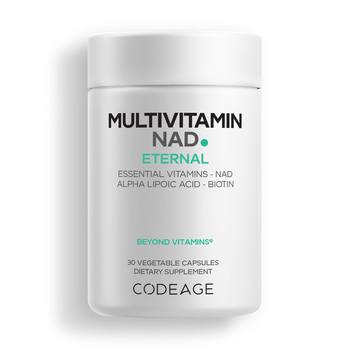 Codeage Multivitamin NAD, Nicotinamide Adenine Dinucleotide supplement, Vitamin A C D3 B Complex 