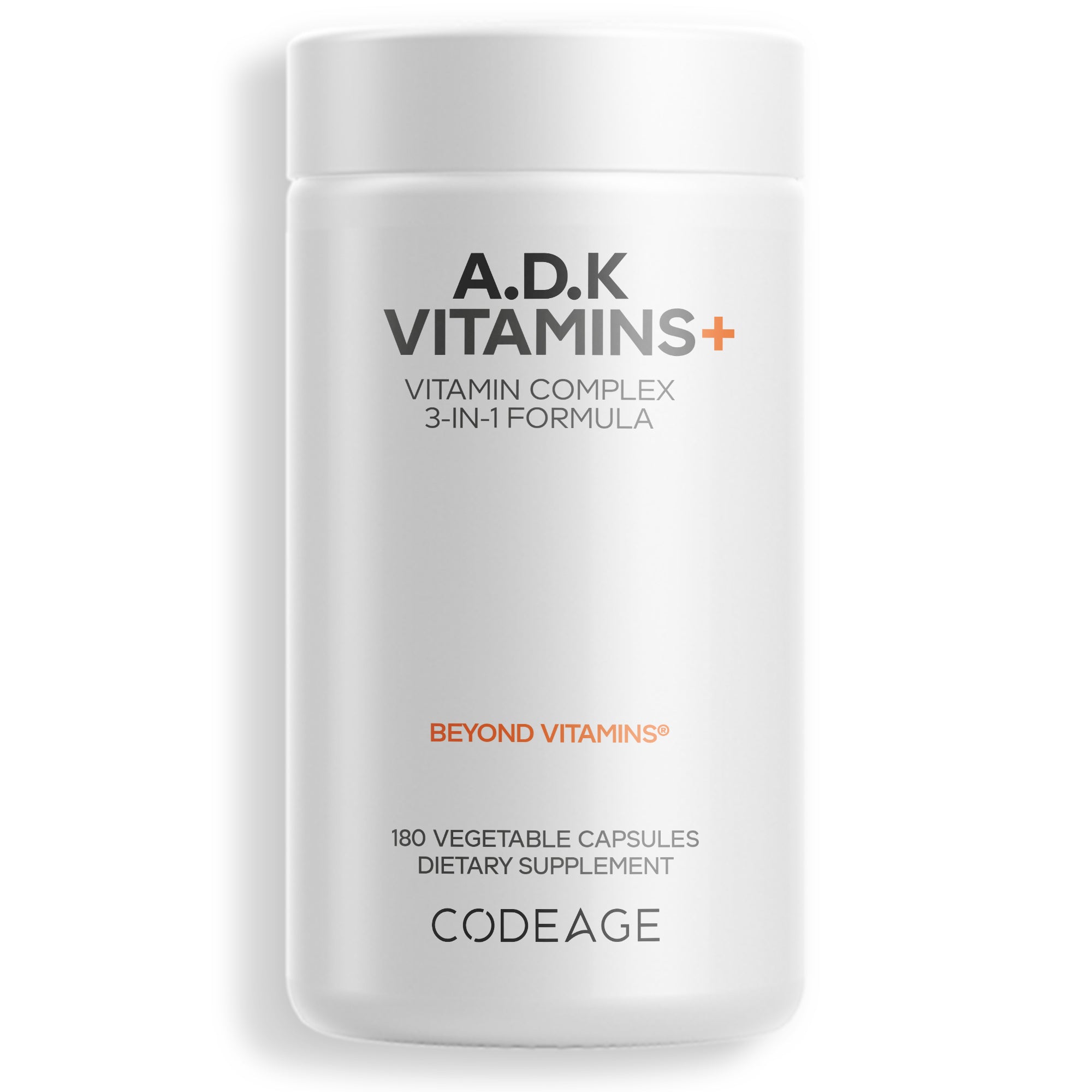 ADK Vitamins+ Supplement Capsules - Codeage