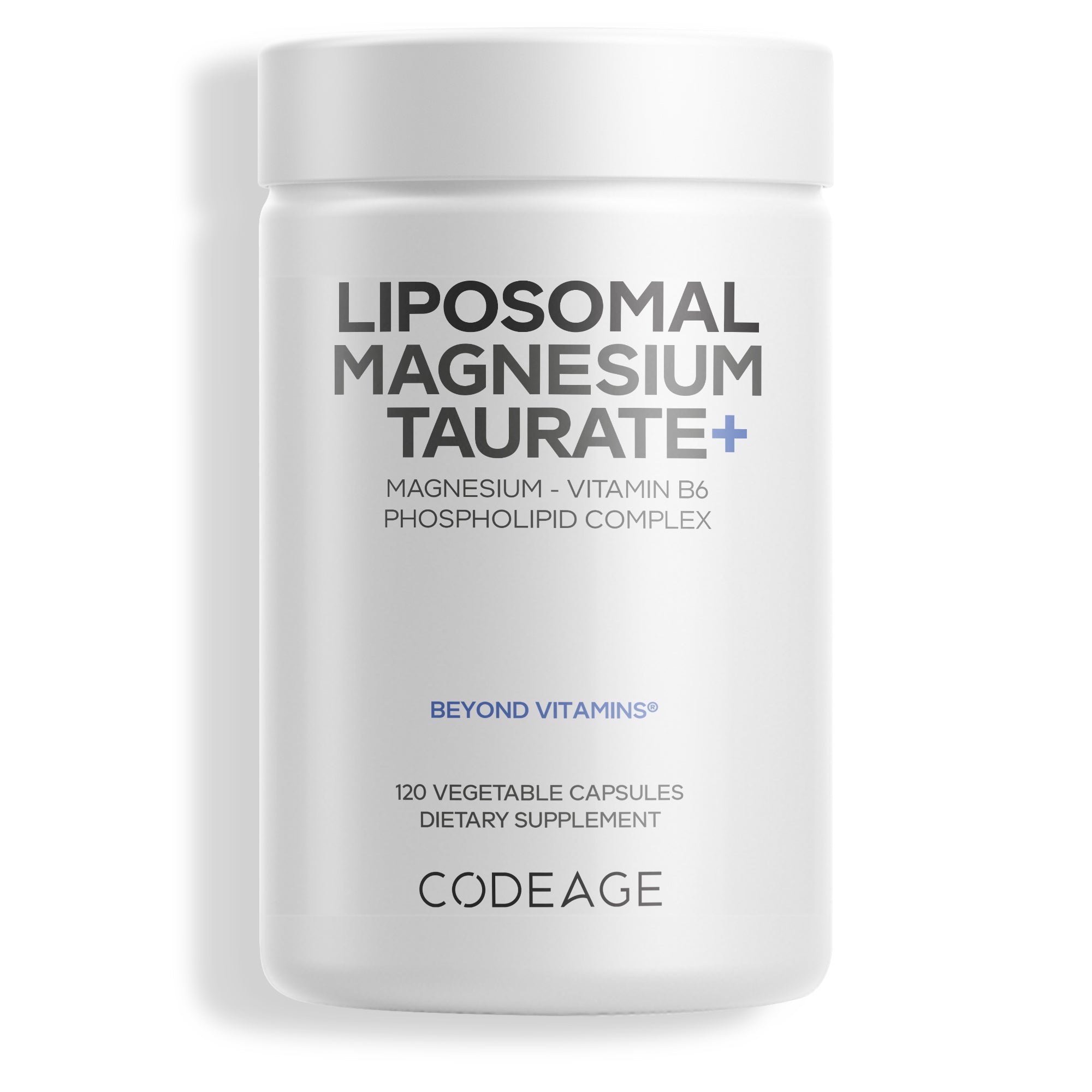 Codeage liposomal magnesium taurate supplement 