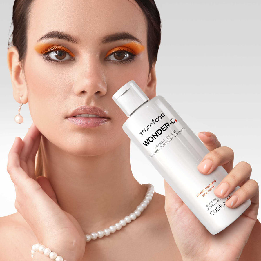 Liposomal Liquid Vitamin C, Liquid Vitamin D3, Liquid Zinc, Liquid Vitamin E nanofood Codeage