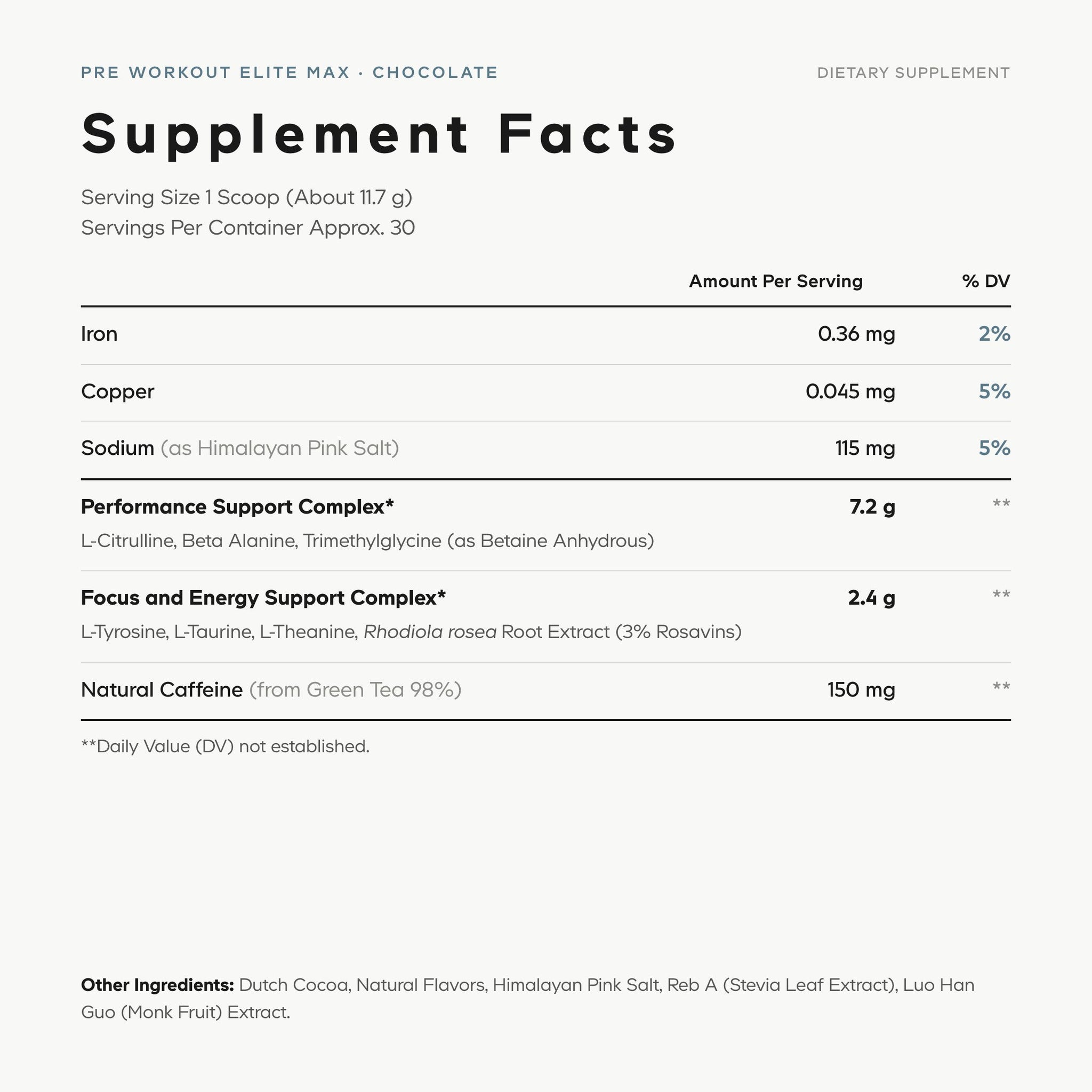 Codeage PreWorkout Elite Max