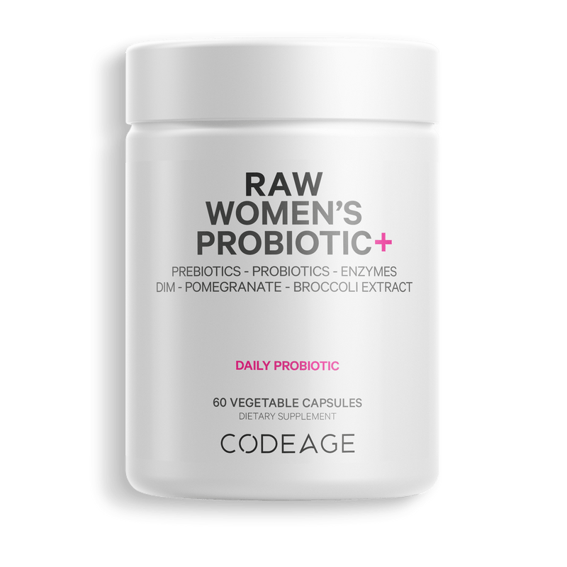 Codeage Raw Women's Probiotic+ Supplement
