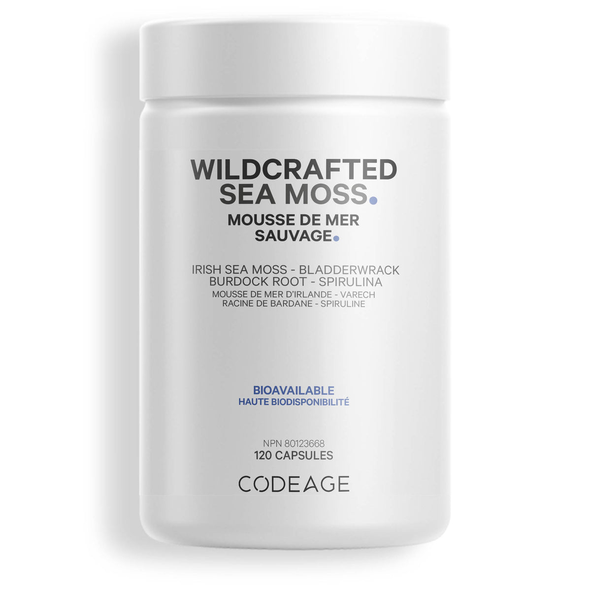 Codeage Wildcrafted Sea Moss Supplement Formula