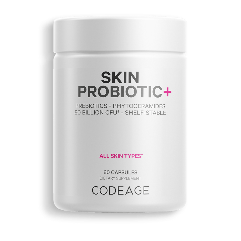 Codeage SBO Skin Probiotics Prebiotics Front