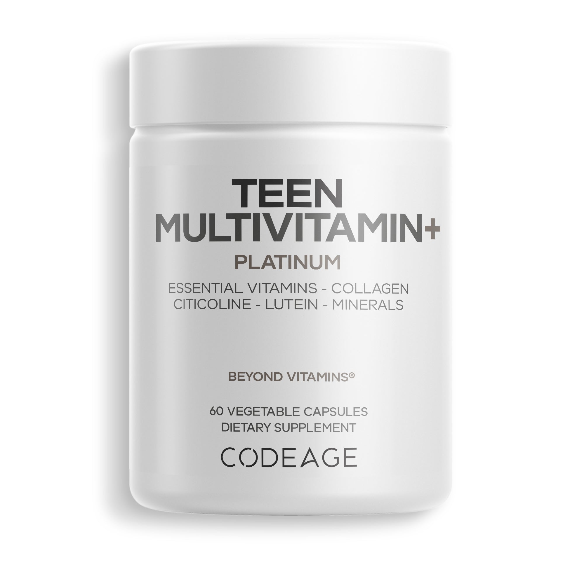 Codeage Teen Multivitamin+ Platinum Supplement