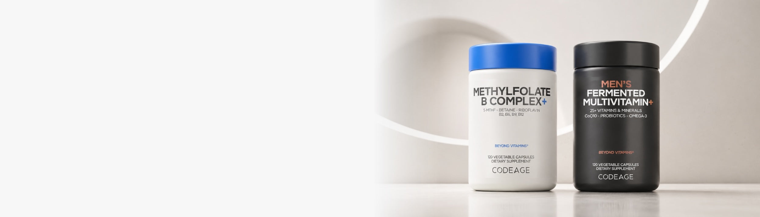 Codeage Vitamins collection bottle