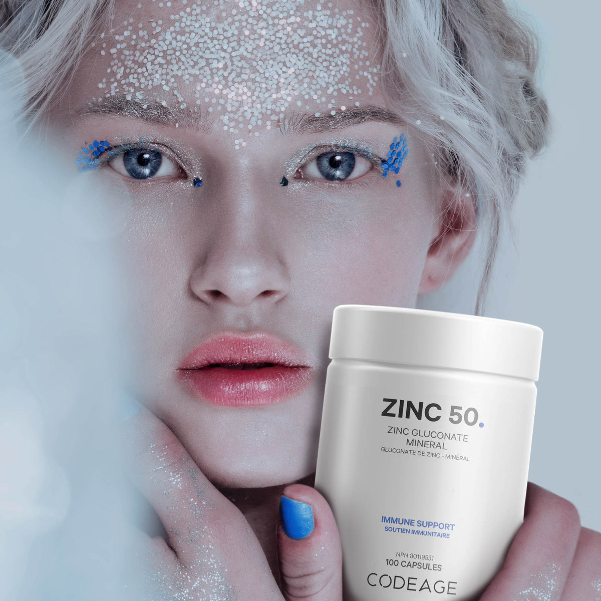 Codeage Zinc 50 supplenent Liposomal Zinc Portrait
