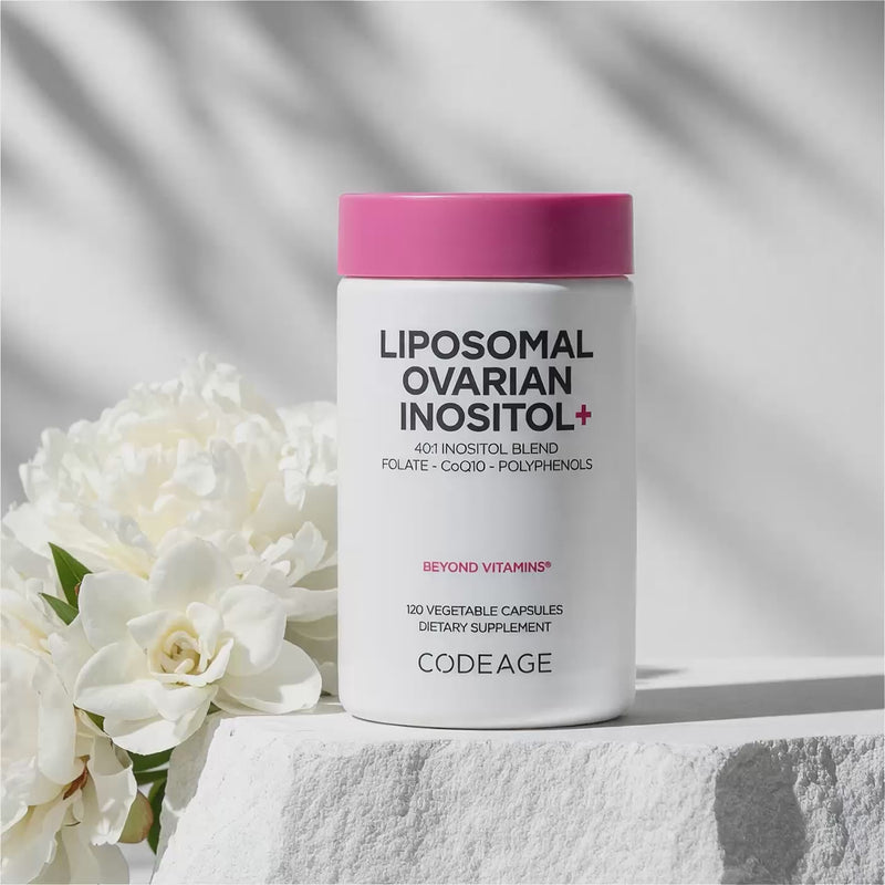 Codeage Liposomal Inositol Myo Inositol 5-MTH Hormonal Support women supplement