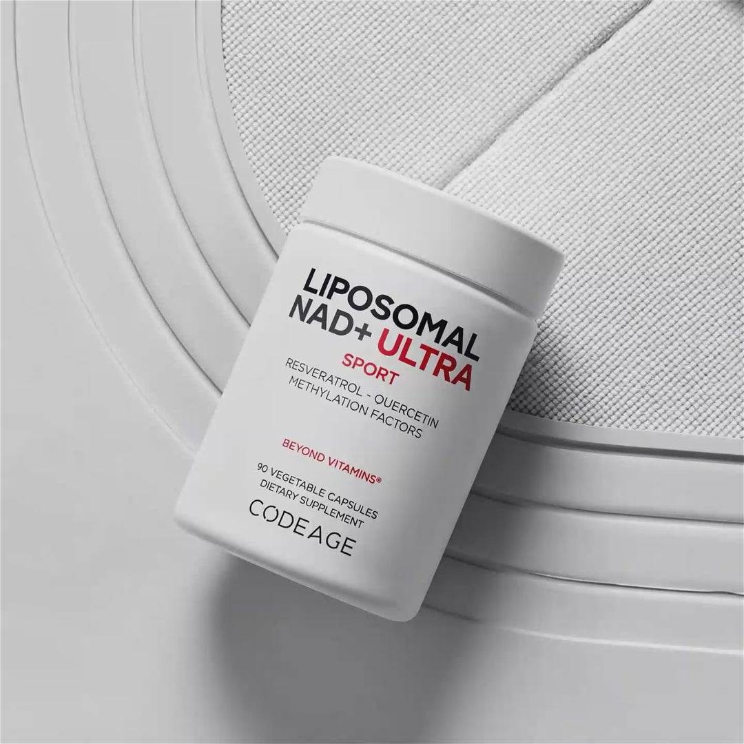 Codeage Liposomal NAD+ supplement formula Ultra Quercetin Resveratrol
