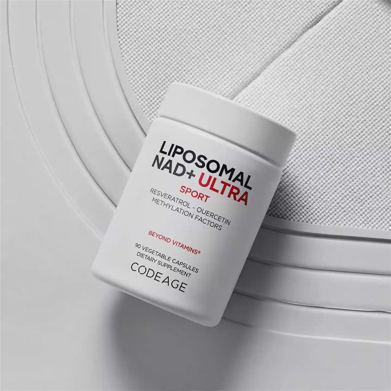 Codeage Liposomal NAD+ supplement formula Ultra Quercetin Resveratrol