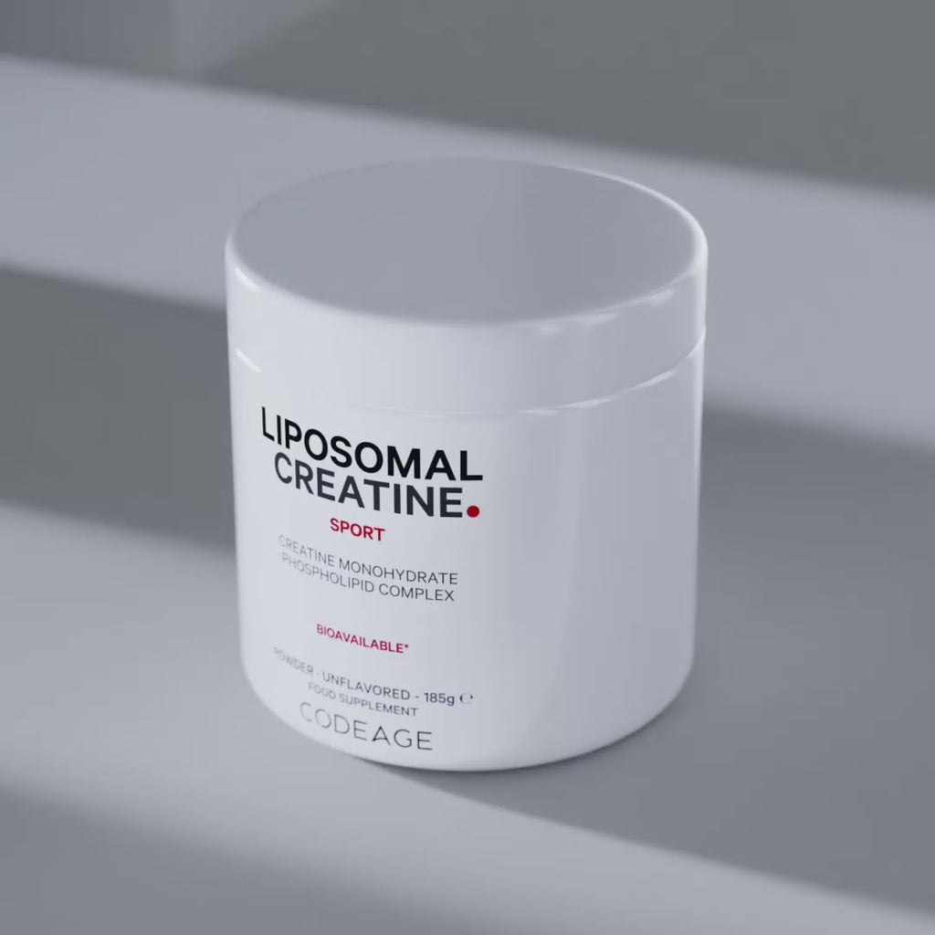 Codeage Liposomal Creatine supplement, creatine monohydrate powder