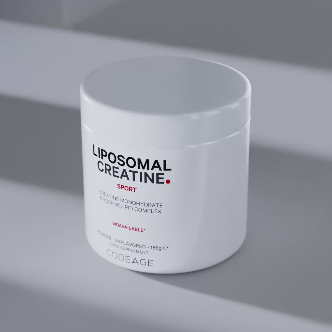 Codeage Liposomal Creatine supplement, creatine monohydrate powder