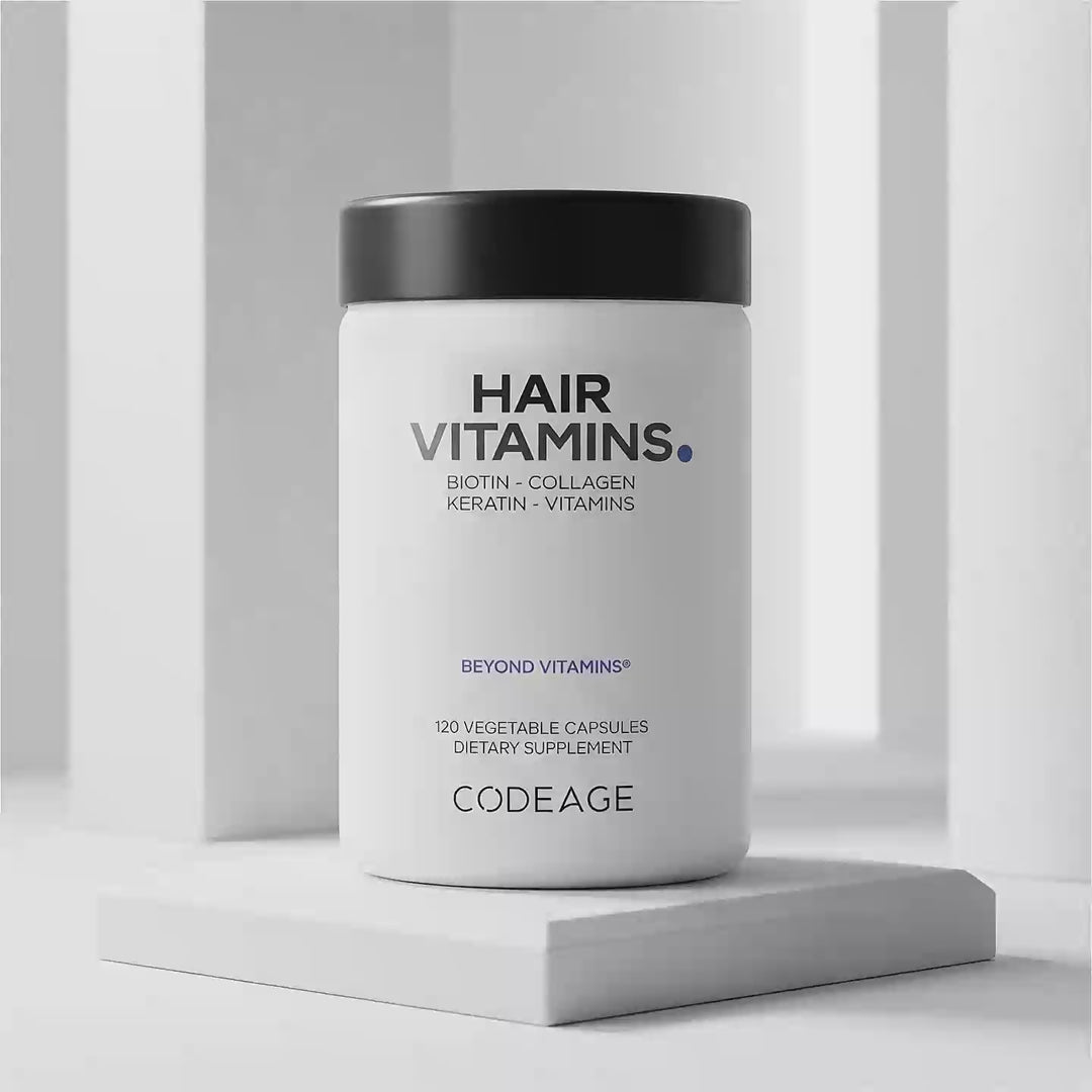 Codeage Hair Vitamins Keratin Biotin