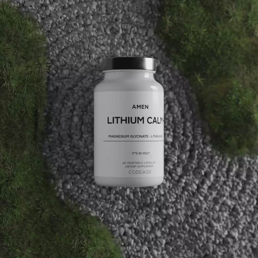 Amen Lithium Calm+ Supplement