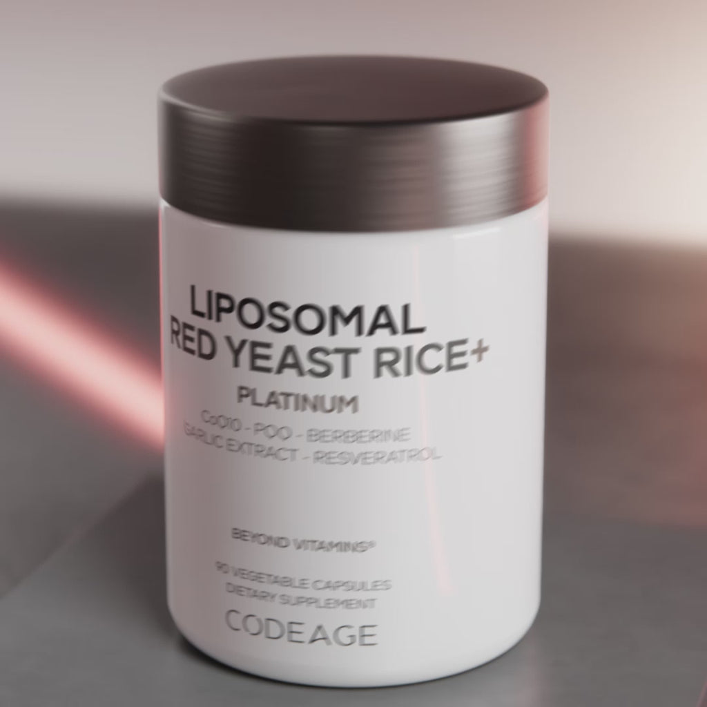 Codeage Liposomal Red Yeast Rice supplement with CoQ10 and Resveratrol