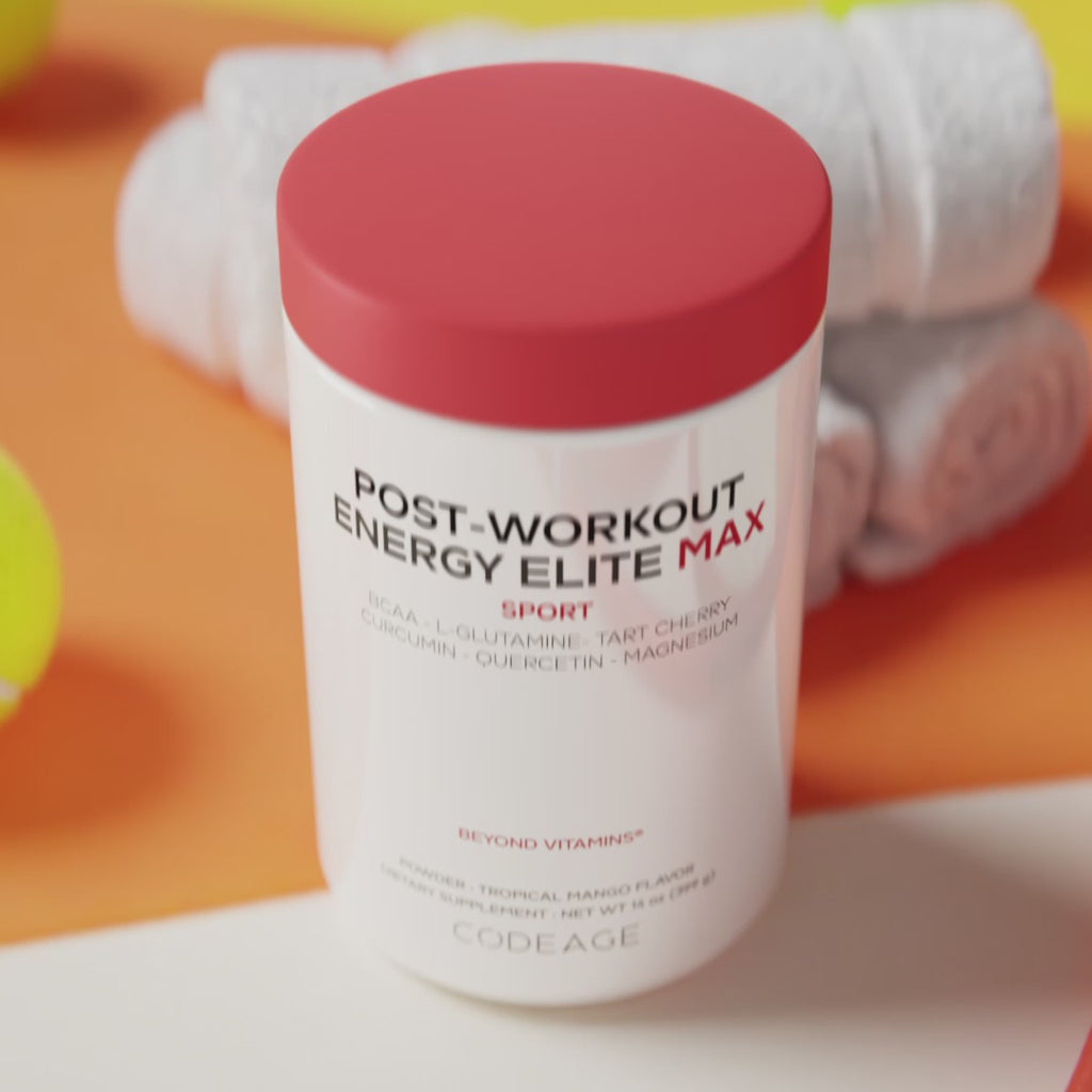 Codeage Post-Workout Recovery Elite Max, BCAA Supplement