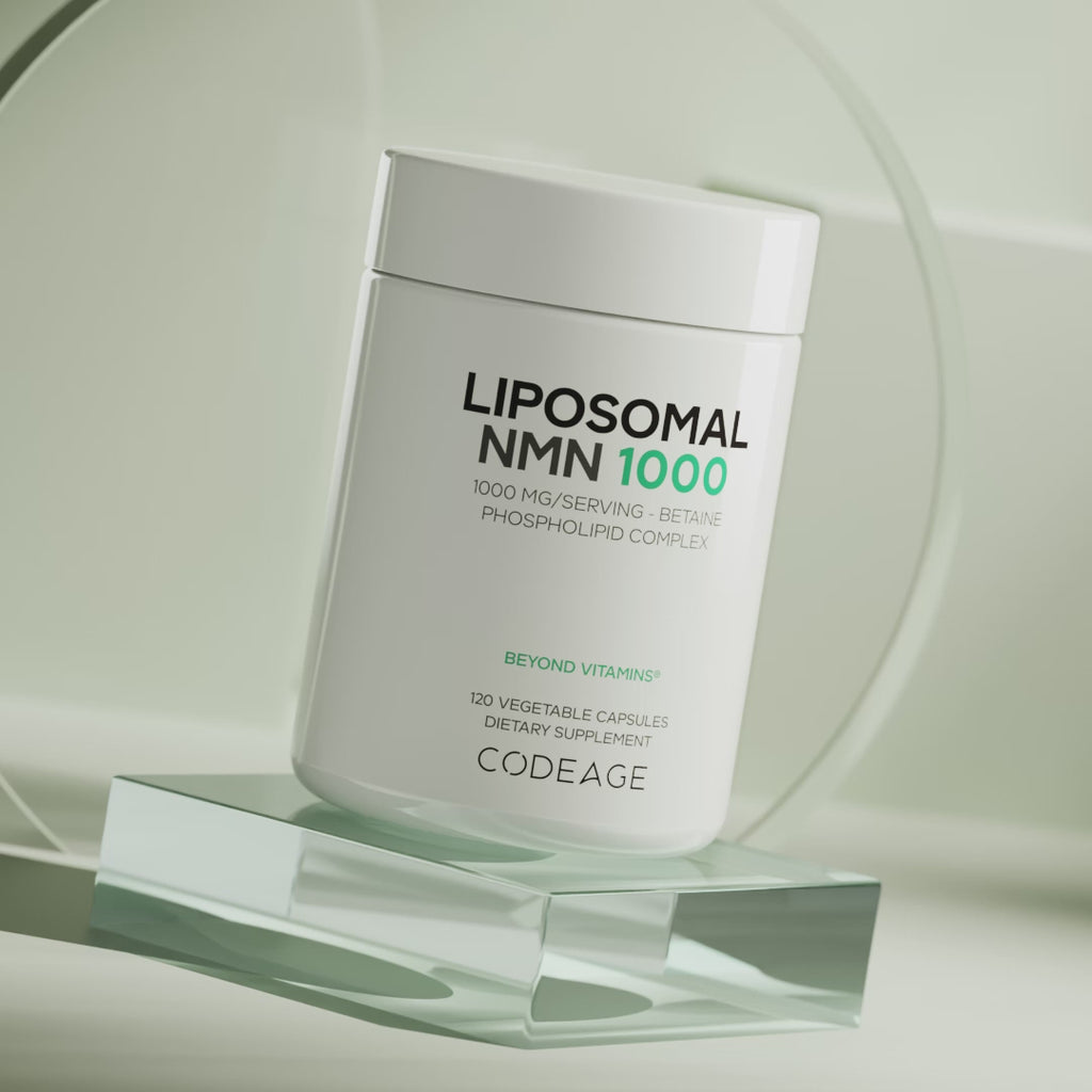 Codeage Liposomal NMN 1000 mg nicotinamide mononucleotide supplement