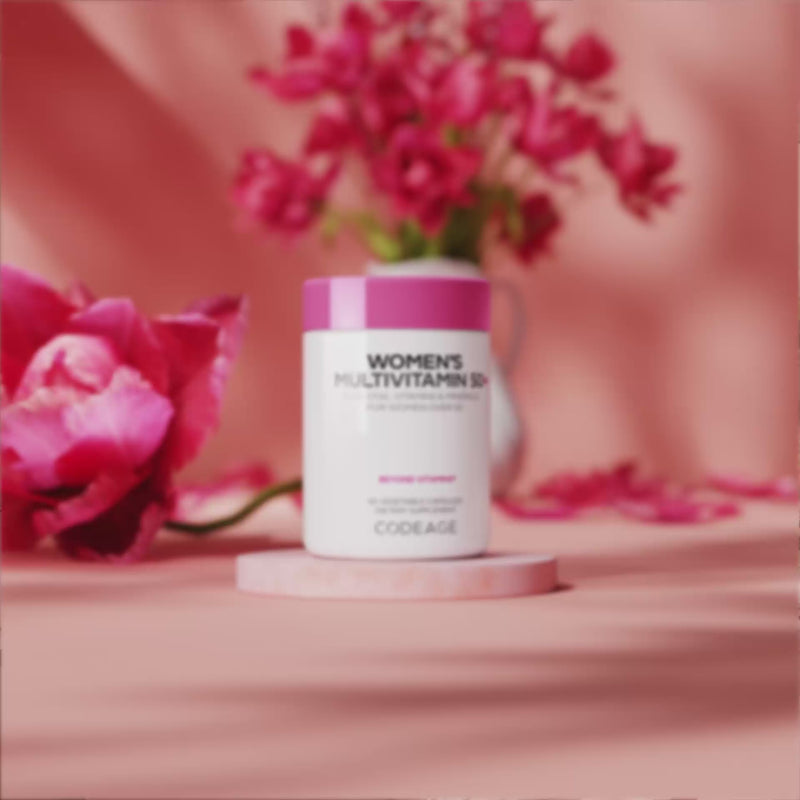 Codeage Women's Multivitamin 50+, vitamins for women age 50 and over.