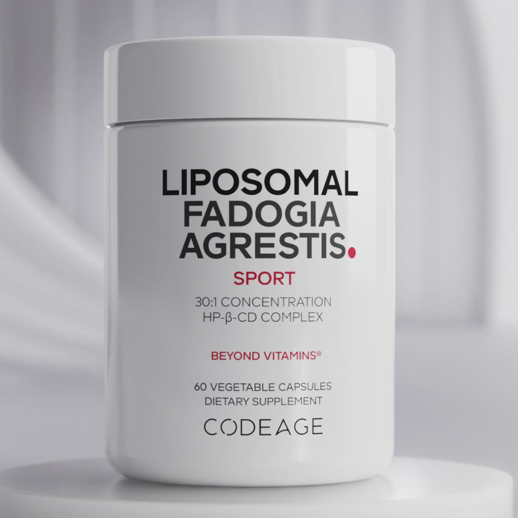 Codeage Lipsoomal Fadogia Agrestis BioPerine Sport Formula