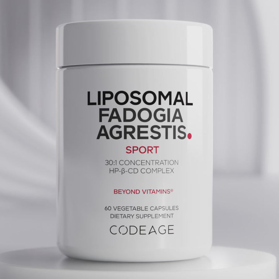 Codeage Liposomal Fadogia Agrestis Vitamin D3 Zinc Black Pepper