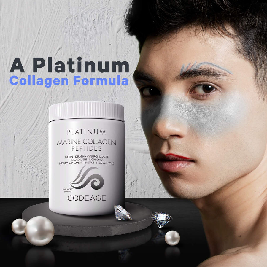 Codeage Wild-Caught Marine Collagen Platinum Powder