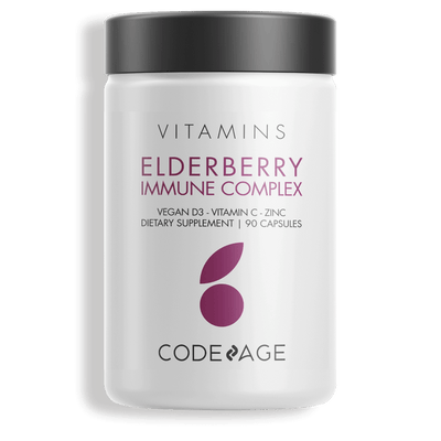 Organic Black Elderberry Vitamins Capsules