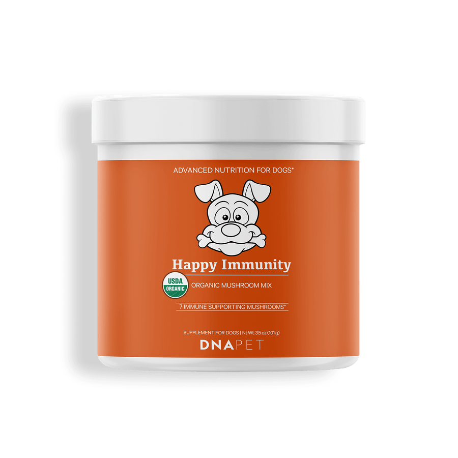 USDA Certified Organic Superfood Mushroom Mix, Immune Support Mushroom Powder Supplement, Advanced Nutrition For Dogs, Dog Food Supplement